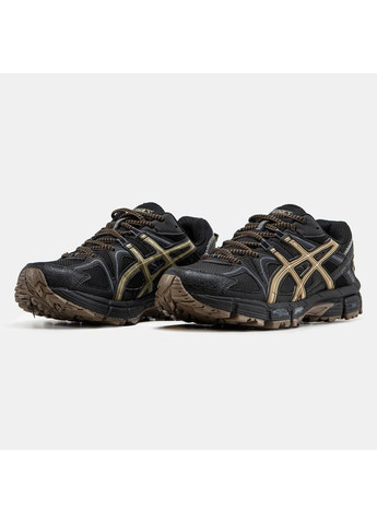 Черные демисезонные кроссовки мужские asics gel-kahana 8 black brown асикс гель кахано No Brand