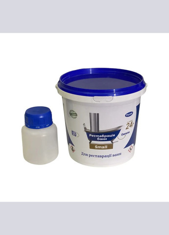 Фарба емаль для реставрації ванн Small 900г Plastall (363131303)