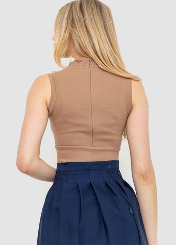 Топ однотонный на молнии, цвет сливовый, Ager (277988775)