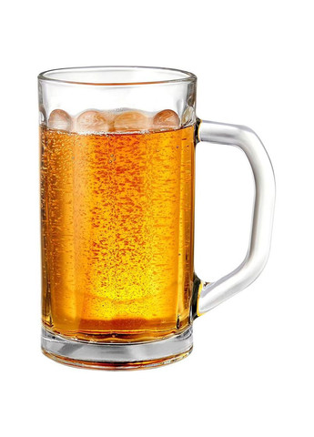 Келих для пива 640 мл Nicol Beer Tankard скло арт. 50802-MCT6X158 Uniglass (284665835)