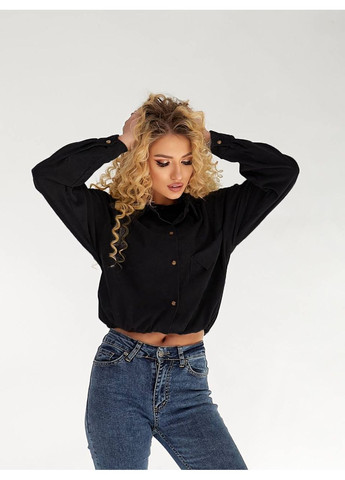 Черная рубашка Fashion