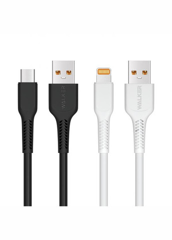 Кабель USB C315 Lightning white Walker (322706313)