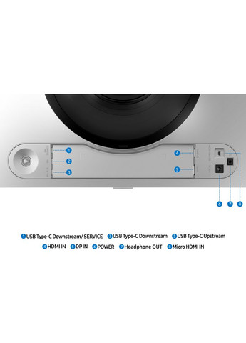 Монітор Odyssey OLED G9 LS49DG910SIXCI Samsung (314852723)