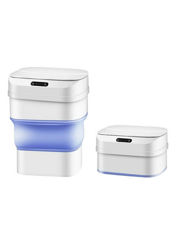 Мусорное складное ведро с сенсорной крышкой ZSW-L11 8л (1782362983) No Brand (336146586)