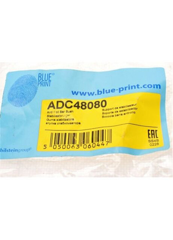 Втулка стабілізатора (заднього) Mitsubishi Lancer 03 ADC48080 (opt-om) Blue Print (345753695)