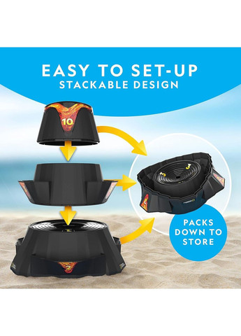 Развивающий набор для игры в корнхол Вулкан Volcano Bean Bag Toss Backyard Game Set National Geographic (365251414)