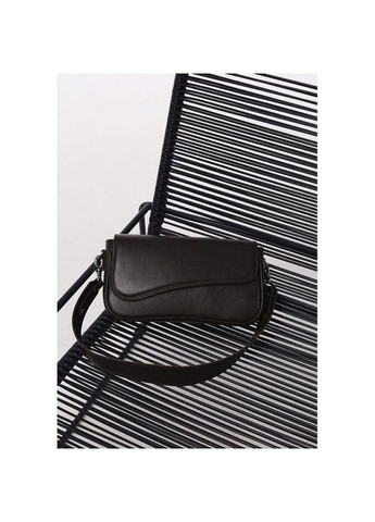 Сумка клатч через плечо женская кожаная для телефона средняя Темно-коричневый 35566 The Wings (336889552)