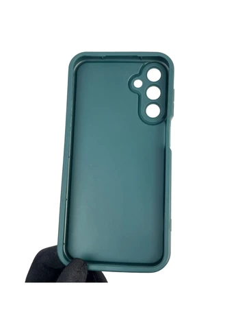 Чохол силіконовий оригінальний Soft Touch з 3D принтом кумедний тед ведмідик для Galaxy A15 (SM-A155M) темно-зелений (Повний Samsung (378979788)
