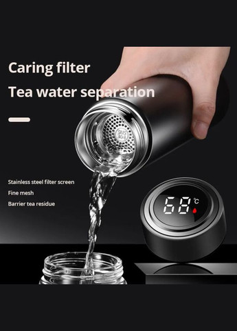 Розумний термос з індикатором температури 500мл, Blue Yiwu (305836348)