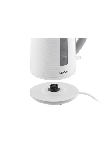 Електрочайник EKL-F17WG 1.7л/2150Вт/strix контроль/колір білий + сірий Ardesto (322718366)