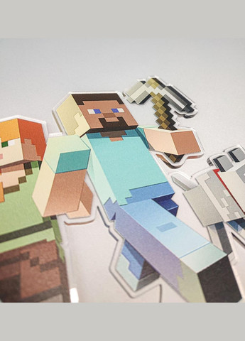 Акриловая коллекционная фигурка Minecraft Майнкрафт 15 см No Brand (339618598)