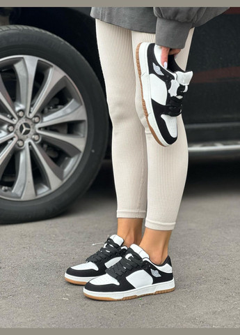 Чорні кеди жіночі чорні білі демісезонні повсякденні стильні класичні кросівки для дівчини No Brand