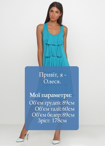 Бірюзова повсякденний сукня бірюзовий Miss Sixty