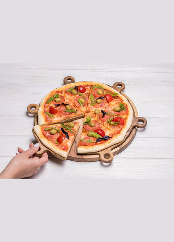 Деревянная подставка для пиццы M Держатель для пиццы EcoWalnut (295266066)