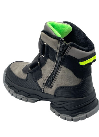 Серые повседневные зимние зимние ботинки Clibee