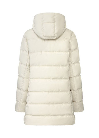 Молочна зимня жіноча термо куртка пальто з капюшоном водо, вітрозахисна куртка-пальто Esmara