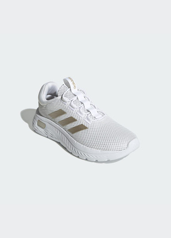 Кроссовки Cloudfoam Comfy adidas белые всесезоны (316580578)
