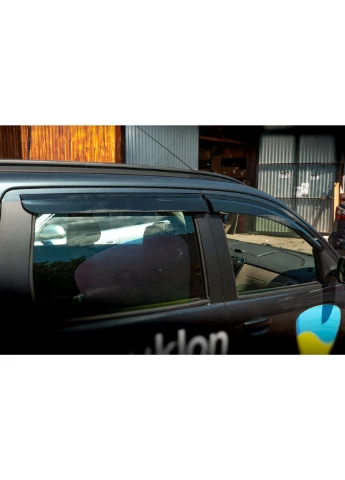 Дефлекторы окон (4 шт., Sport) для Renault Lodgy 2013-2022 гг Sunplex (389061086)