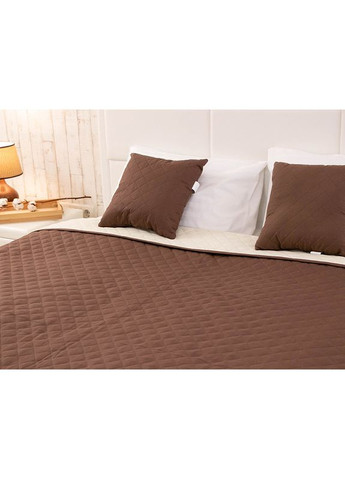 Покрывало двусторонее 150x212 см - Барселона шоколад/молочный (18509) Руно (344449788)