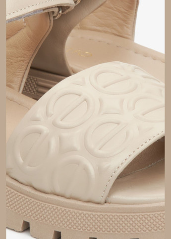 сандалии, цвет бежевый Estro