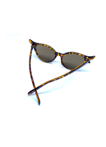 Окуляри жіночі сонцезахисні котяче око леопард LIGHT (315889591)