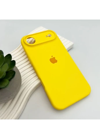 Чохол для смартфона Silicone Full Case AA for Apple iPhone 17 Air 33, Canary Yellow (FullAAi17A-33) No Brand Camera Protect (383134882)
