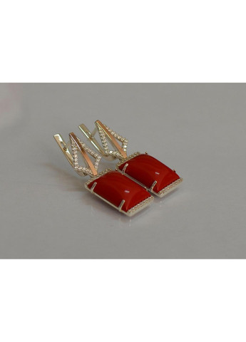 Серебряные серьги с кабашонами Silver Style (367112628)