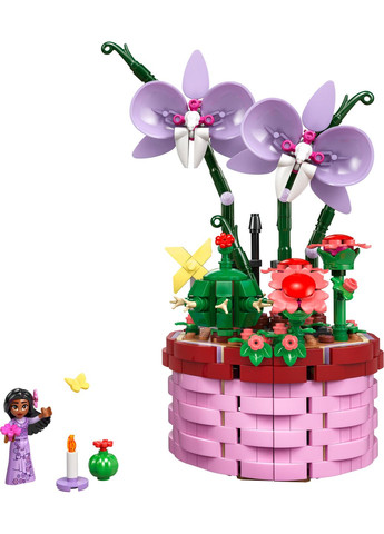 Конструктор Disney Encanto Цветочный горшок Изабеллы, 641 деталь () Lego 43237 (328399035)