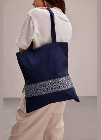 Еко-сумка синя "Орнамент" Melanika E-22 (332980041)