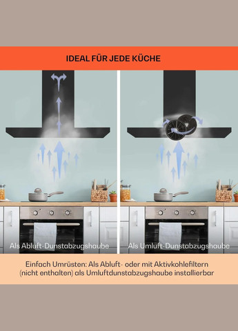 Кухонная вытяжка Limelight 90 (10041133) Klarstein (338194821)