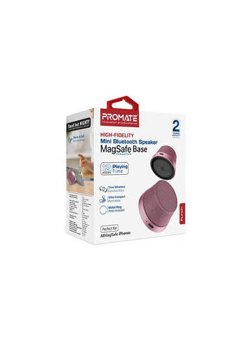 Акустическая система Punch 3W Pink Promate (341489988)
