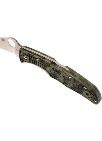 Нож Endura 4 Flat Ground, camo (C10ZFPGR) Spyderco (398290568)