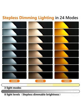 Настольная светлодиодная LED лампа с регулируемым зажимом 3 Вт USB-аккумуляторная No Brand (327430316)