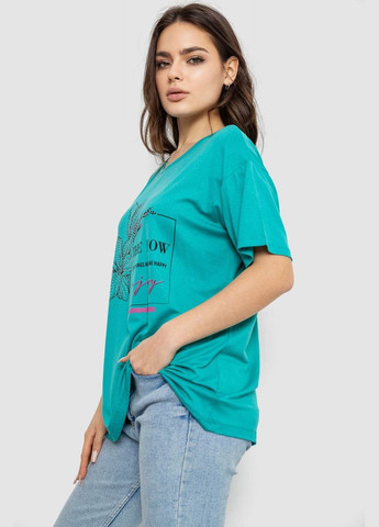 Футболка женская с принтом Ager 244R605 - (319359639)