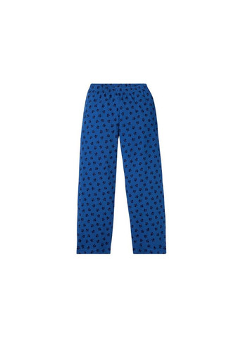 Синяя всесезон пижама для мальчика лонгслив + брюки Pepperts