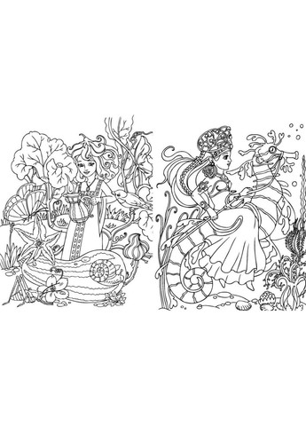 Велика книга розмальовок. Принцеси (9789667617752) РАНОК (372485918)