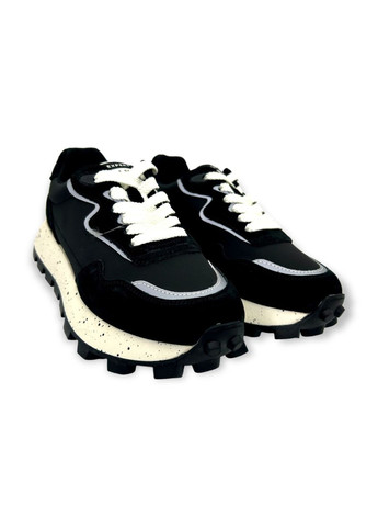 Чорні всесезонні кросівки (р) текстиль/замша 0-1-1-a-09-2266 Lifexpert