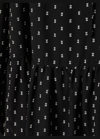Чорна сукня H&M з малюнком