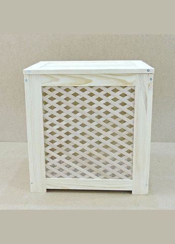 Корзина для белья из дерева Садау бланже (КЗБ-001601) No Brand (328293846)