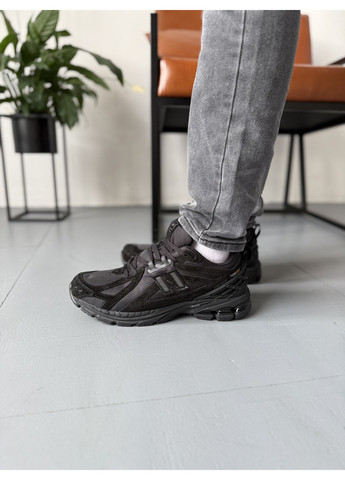 Чорні Осінні кросівки чоловічі new balance 1906r black suede cordura нью беланс 1906r No Brand