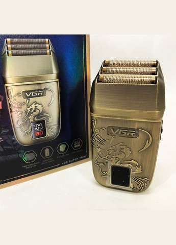 Электробритва V-349 шейвер, тройное лезвие VGR (364665381)