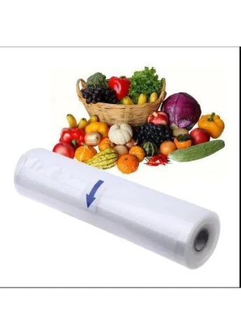 Вакуумні гофровані пакети в рулонах Плівка для вакуумного пакувальника 15 см Domotec (386240655)