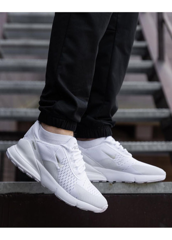 КРОСІВКИ ЖІНОЧІ NIKE AIR MAX 270 WHITE НАЙК АІР МАКС 270 No Brand білі демісезони (367168888)