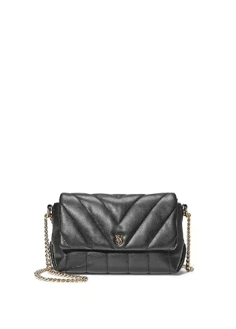 Набір Сумка крос-боді Medium Crossbody Bag + Баттер Natural Beauty Vanilla Bean & Macadamia Victoria's Secret (332796213)