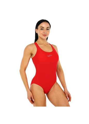 Червоний літній купальник для плавання злитий жіночий splash 901774-600 червоний Joma