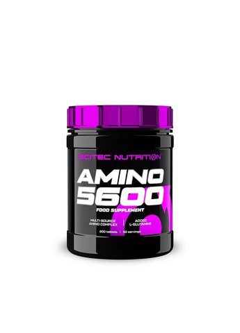 Амінокислота Scitec Amino 5600, 200 таблеток Scitec Nutrition (293477552)