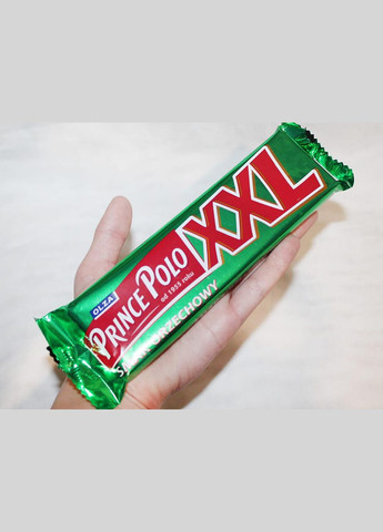 Вафлі шоколадні з кремом Polo Classic XXL горіховий смак, (50 г) Prince (356518873)
