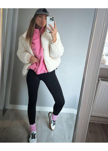 Худи женский оверсайз тепла с высоким горлом на змейке на осень JUGO STYLE H 348 (361146552)