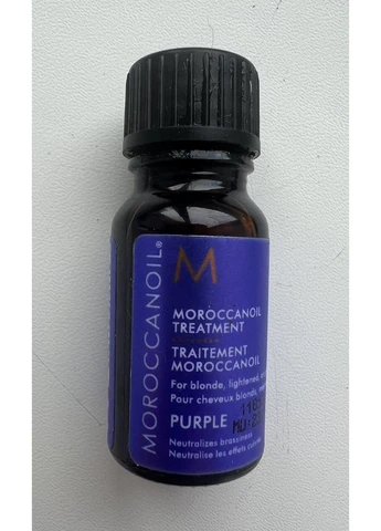 Олія Treatment Oil Purple з фіолетовим пігментом для світлого та освітленого волосся 10 мл Moroccanoil (367836861)