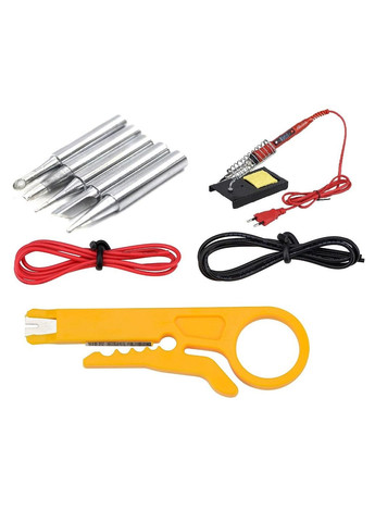 Набір інструментів для паяння 20 в 1 паяльник JCD908S 80W з терморегулятором 80W Паяльник 80 Вт до 500 C° No Brand (332666058)